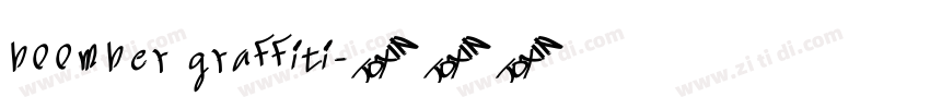 boomber graffiti字体转换
